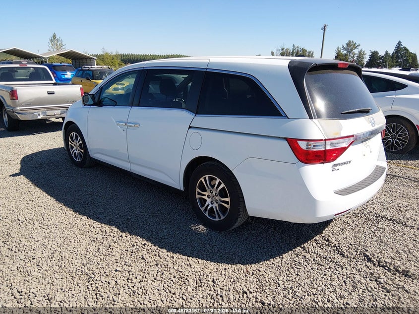 Vin: 5fnrl5h66db029109, lot: 46281991, honda odyssey ex-l 20133