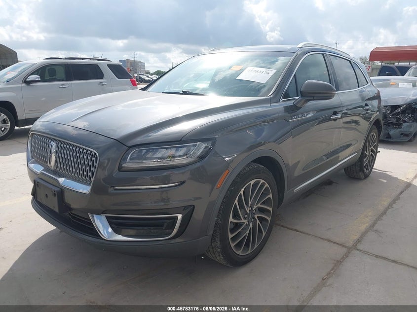 Vin: 2lmpj6l90kbl56412, lot: 46282000, lincoln nautilus reserve 20192