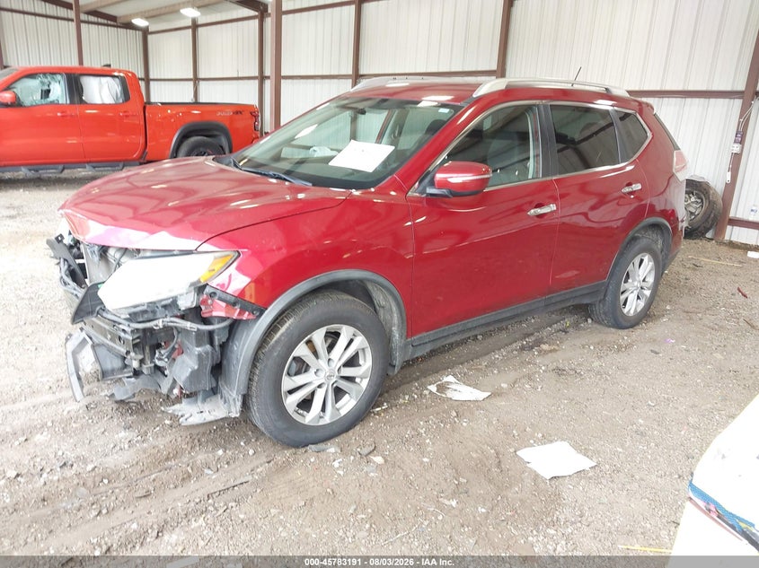 Vin: knmat2mv4fp502880, lot: 46282015, nissan rogue sv 20152