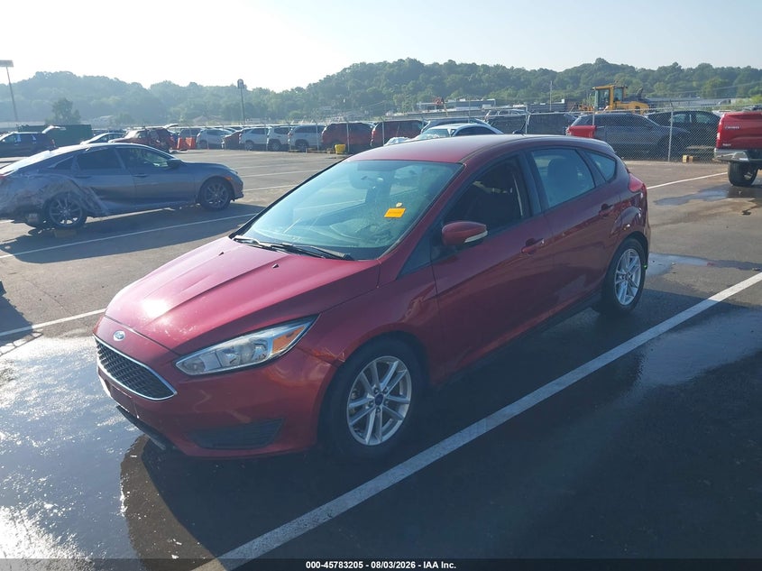 Vin: 1fadp3k20fl385022, lot: 46282029, ford focus se 20152