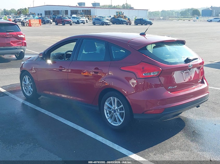 Vin: 1fadp3k20fl385022, lot: 46282029, ford focus se 20153
