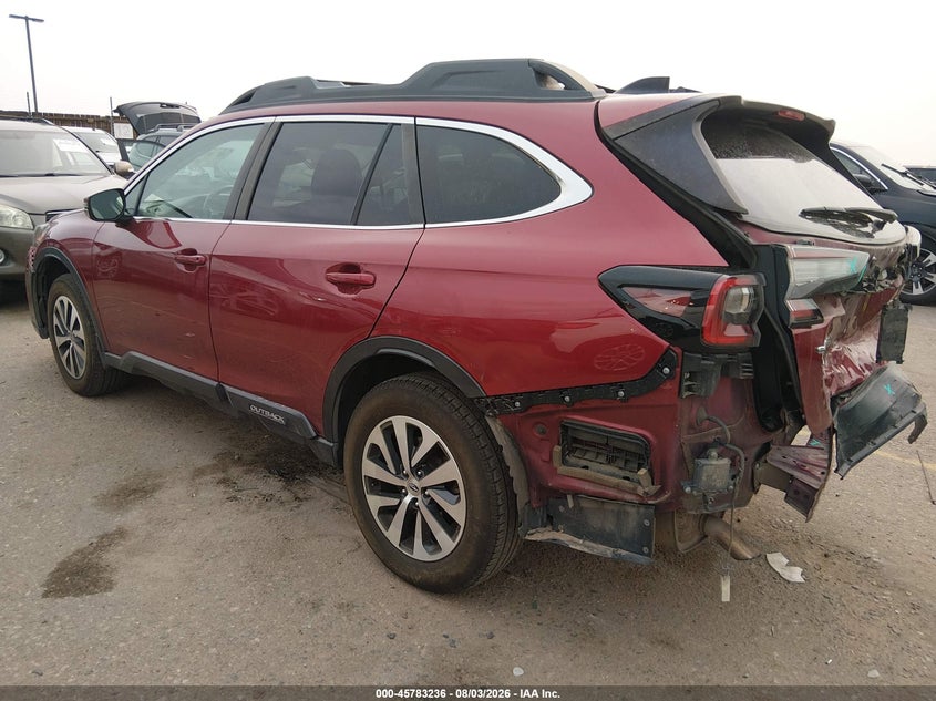 Vin: 4s4btafc3n3193852, lot: 46282059, subaru outback premium 20223