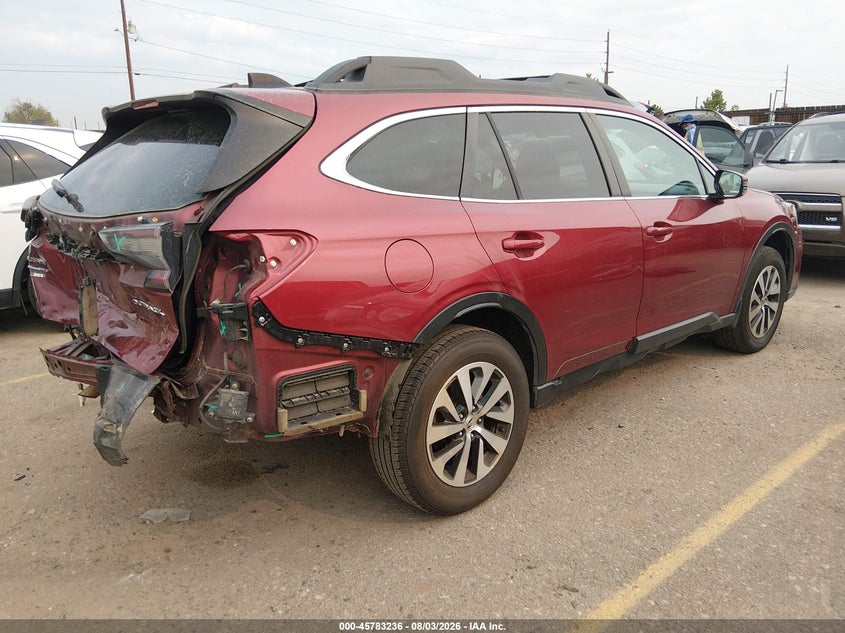 Vin: 4s4btafc3n3193852, lot: 46282059, subaru outback premium 20224