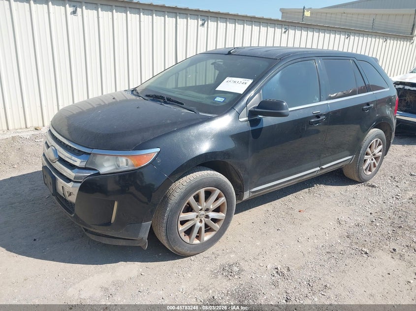 Vin: 2fmdk3kc5dbb59603, lot: 46282072, ford edge limited 20132