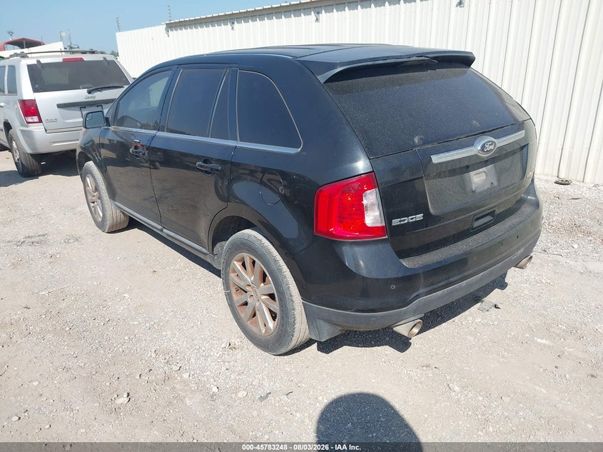 Vin: 2fmdk3kc5dbb59603, lot: 46282072, ford edge limited 20133