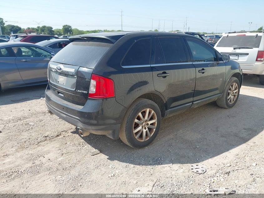 Vin: 2fmdk3kc5dbb59603, lot: 46282072, ford edge limited 20134