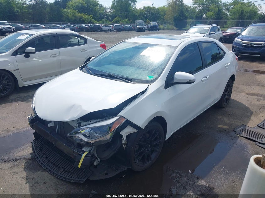 Vin: 2t1burhe0gc502864, lot: 46282081, toyota corolla s w/special edition pkg 20162