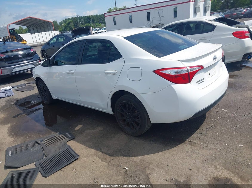 Vin: 2t1burhe0gc502864, lot: 46282081, toyota corolla s w/special edition pkg 20163