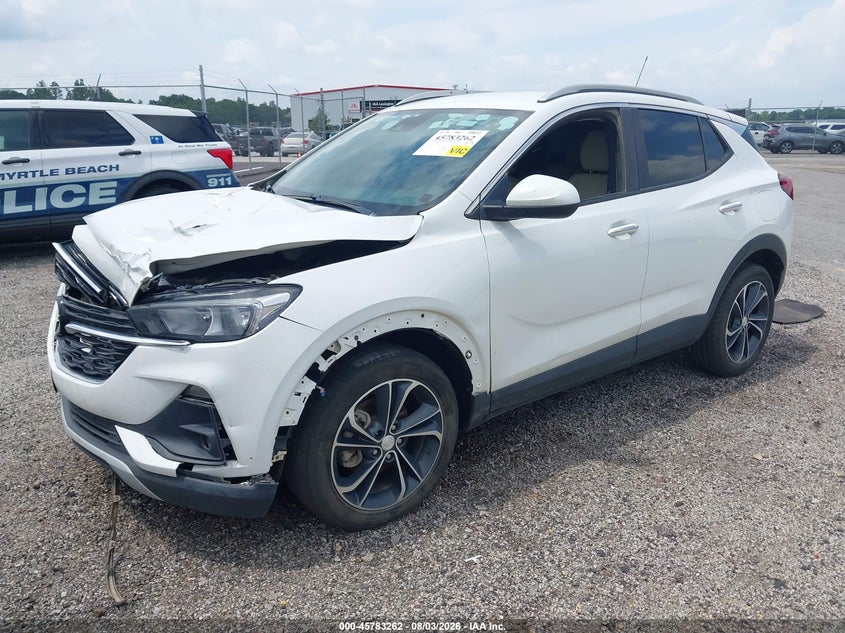 Vin: kl4mmds28pb009288, lot: 46282086, buick encore gx select fwd 20232