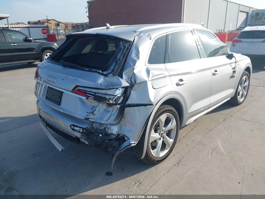 Vin: wa1eaafy2p2064944, lot: 46282098, audi q5 premium plus 45 tfsi s line quattro 20234