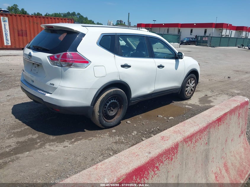 Vin: knmat2mv4gp613124, lot: 46282119, nissan rogue s 20164