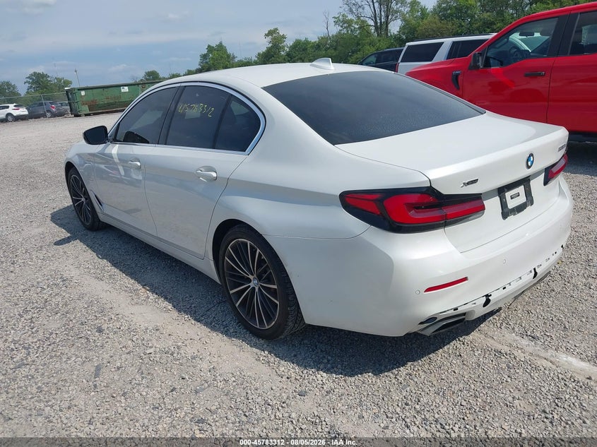 Vin: wba33ag04mcg15252, lot: 46282136, bmw 530e xdrive 20213