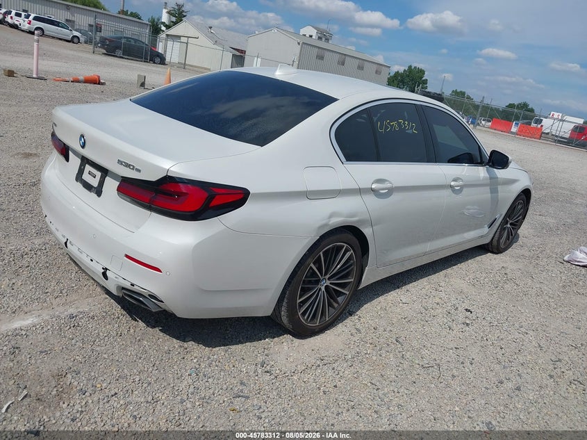 Vin: wba33ag04mcg15252, lot: 46282136, bmw 530e xdrive 20214