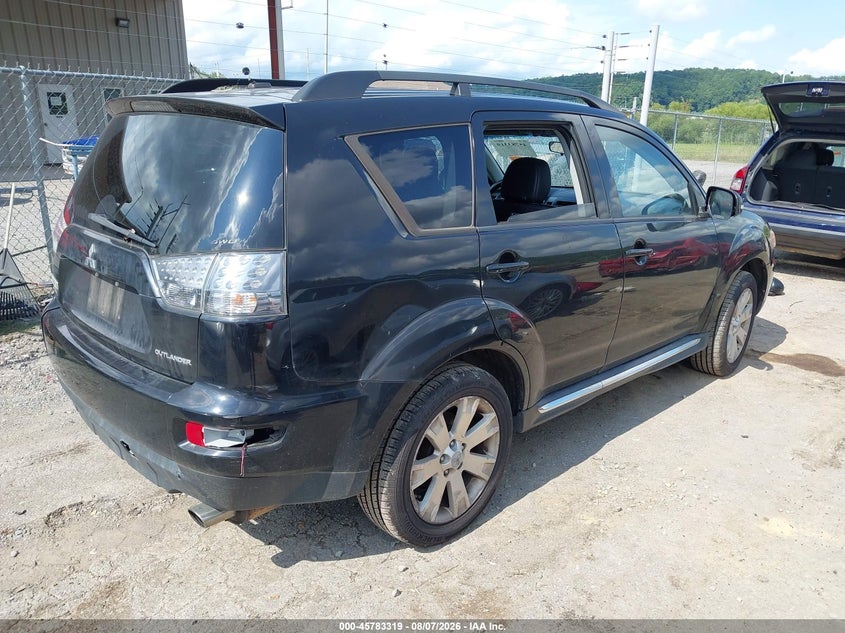 Vin: ja4jt3awxaz016357, lot: 46282143, mitsubishi outlander se 20104