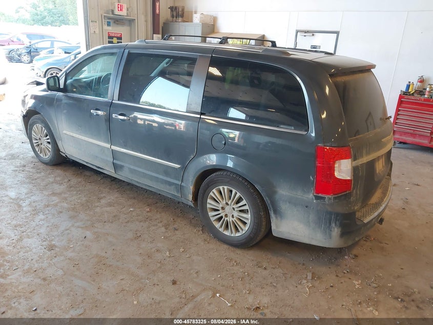 Vin: 2c4rc1gg9cr303408, lot: 46282149, chrysler town & country limited 20123