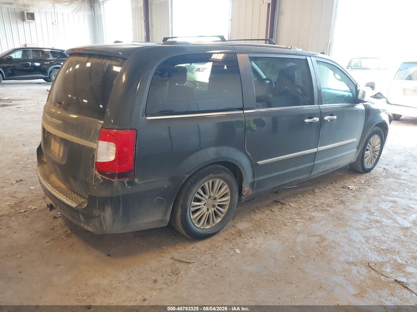 Vin: 2c4rc1gg9cr303408, lot: 46282149, chrysler town & country limited 20124
