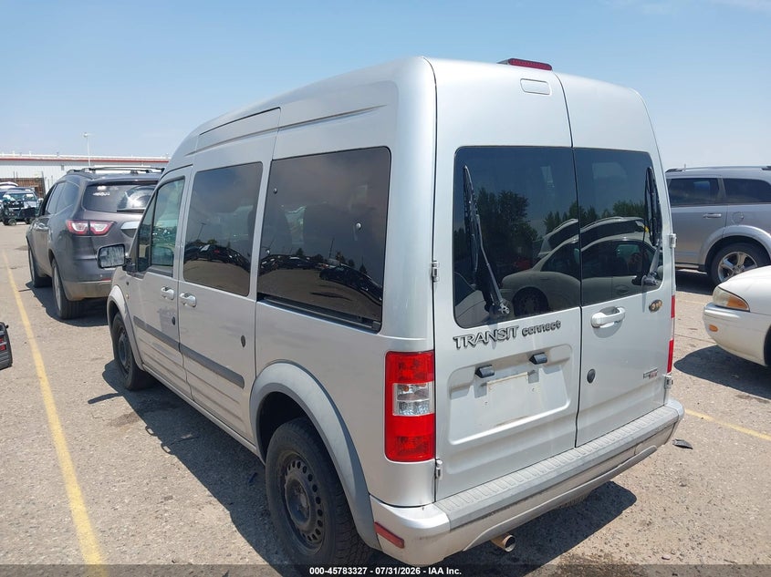 Vin: nm0ks9cn6dt149593, lot: 46282151, ford transit connect xlt premium 20133