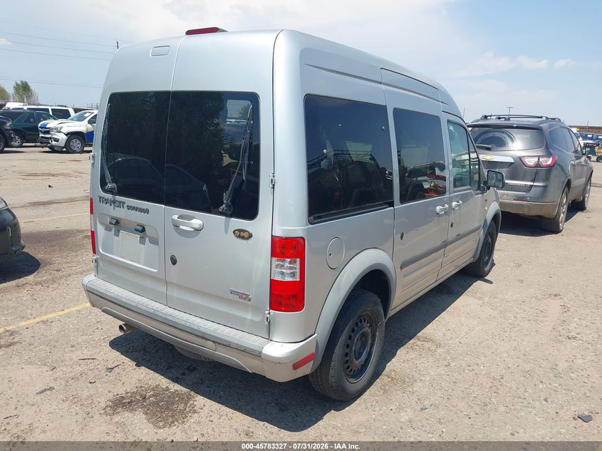 Vin: nm0ks9cn6dt149593, lot: 46282151, ford transit connect xlt premium 20134