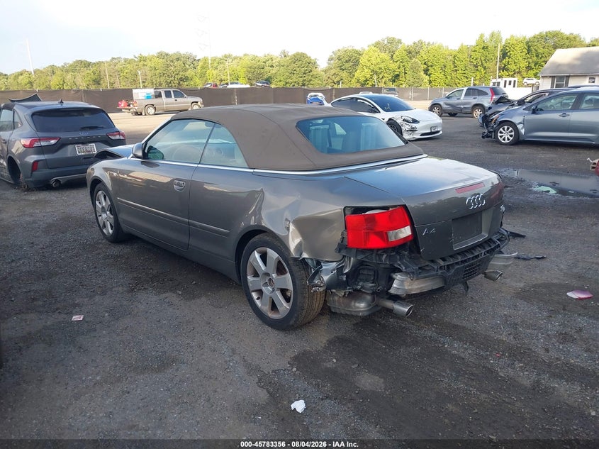 2005 AUDI A4 auction photo 3