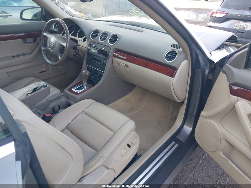 2005 AUDI A4 auction photo 5