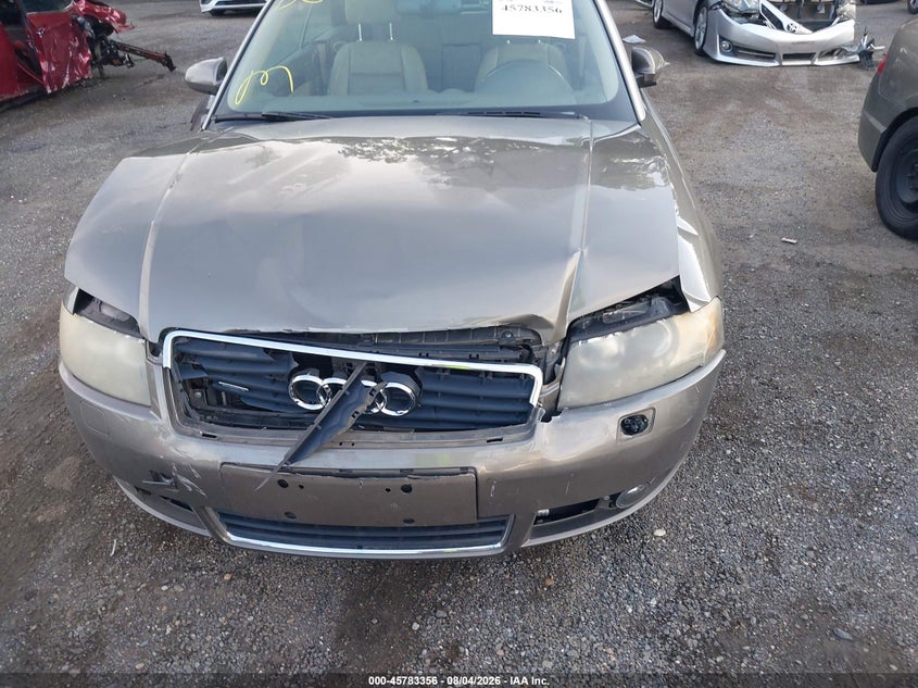 2005 AUDI A4 auction photo 6