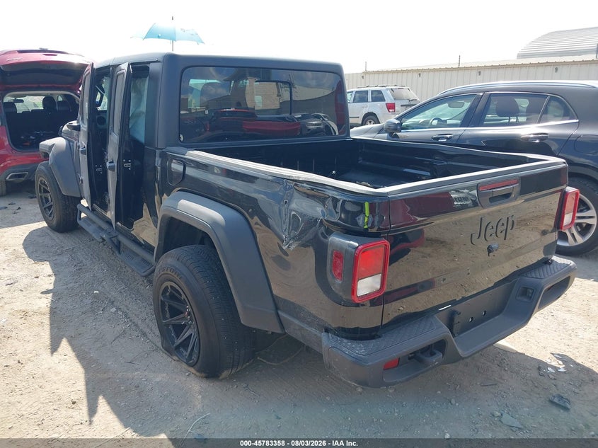 Vin: 1c6pjtag1tl156096, lot: 46282182, jeep gladiator sport 4x4 20263