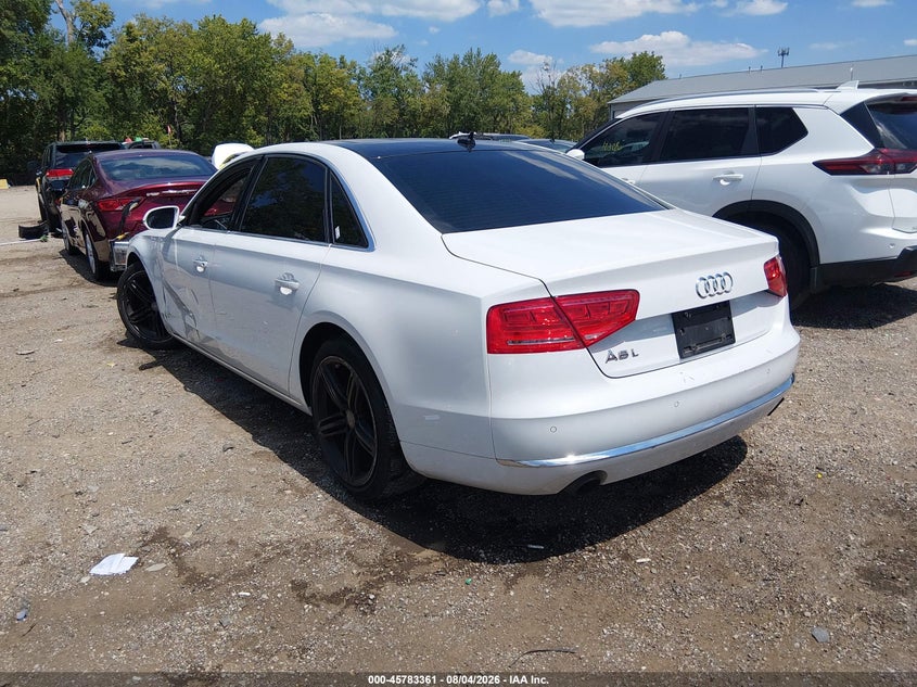 Vin: waurgafd6dn025798, lot: 46282185, audi a8 l 3.0t 20133