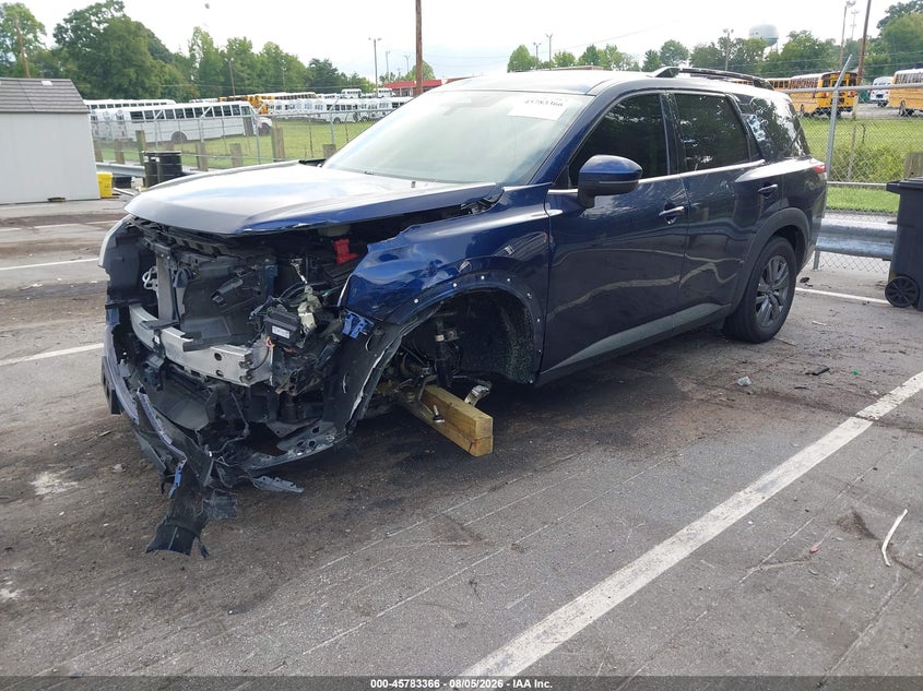 Vin: 5n1dr3bc6sc203813, lot: 46282190, nissan pathfinder sv 4wd 20252
