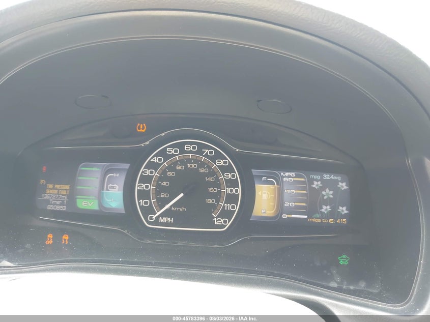 2012 LINCOLN MKZ HYBRID auction photo 7