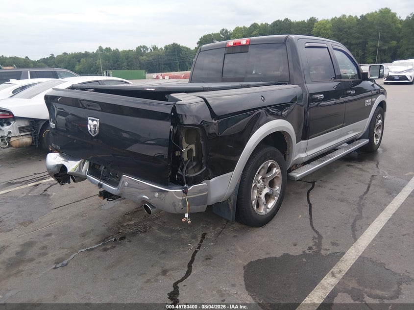 Vin: 1c6rr6nt6fs517813, lot: 46282224, ram 1500 laramie 20154