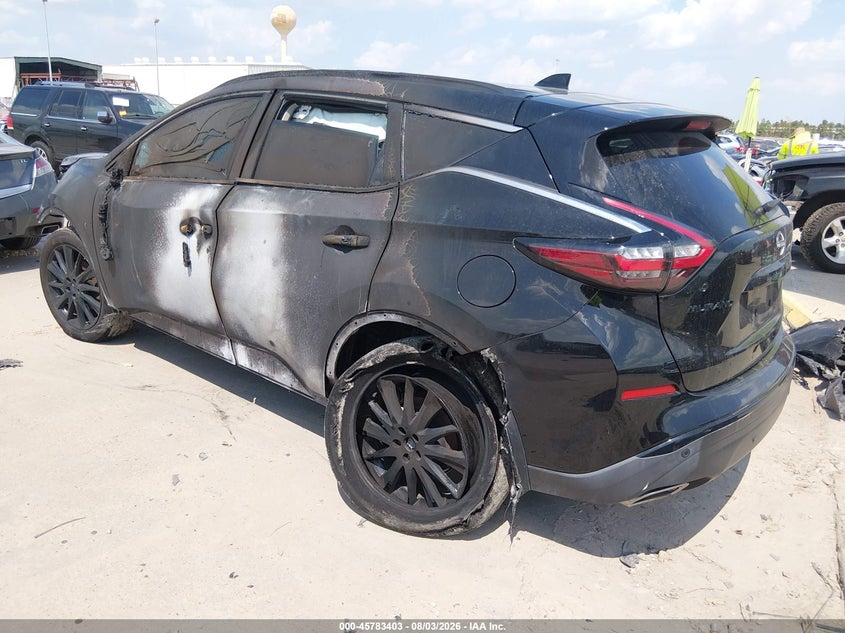 Vin: 5n1az2bjxrc118320, lot: 46282227, nissan murano sv fwd 20243