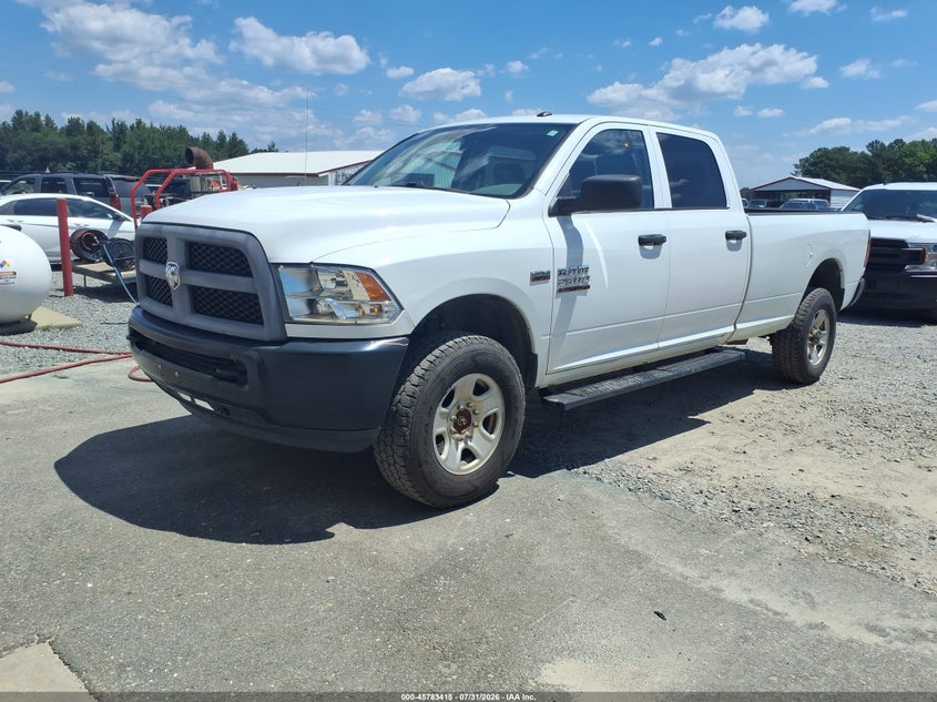 Vin: 3c6tr5ht4jg363601, lot: 46282239, ram 2500 tradesman  4x4 8' box 20182
