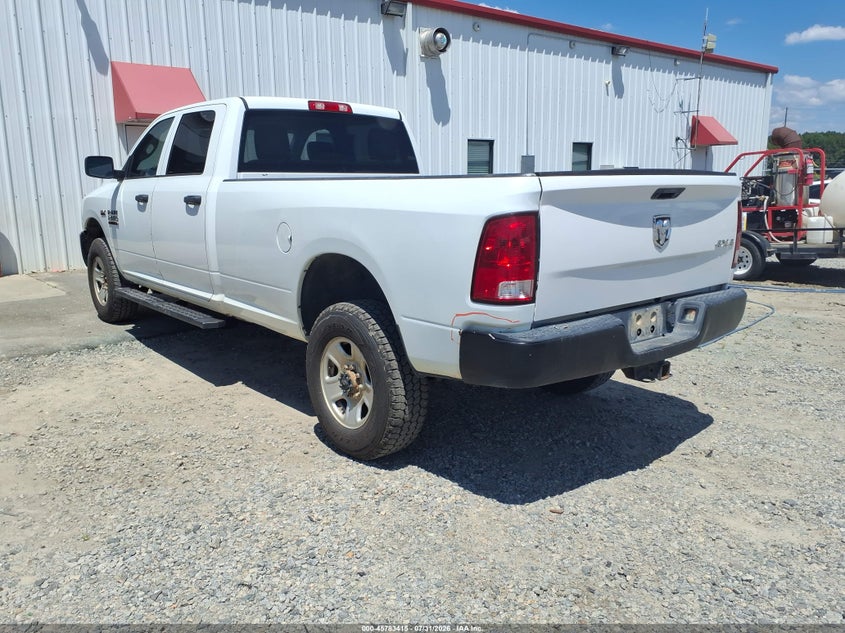 Vin: 3c6tr5ht4jg363601, lot: 46282239, ram 2500 tradesman  4x4 8' box 20183