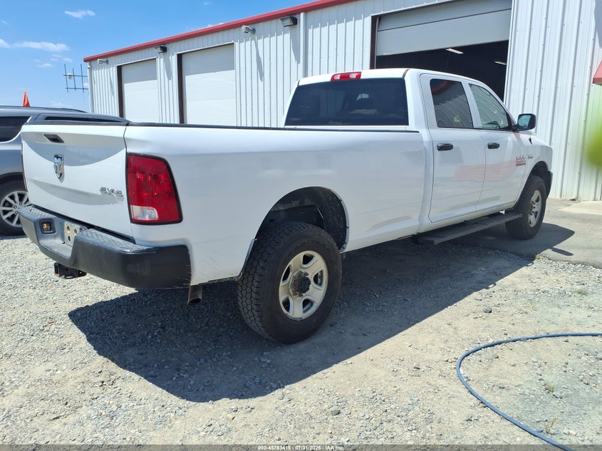 Vin: 3c6tr5ht4jg363601, lot: 46282239, ram 2500 tradesman  4x4 8' box 20184