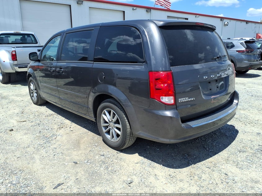 Vin: 2c4rdgbg8gr349597, lot: 46282280, dodge grand caravan se plus 20163