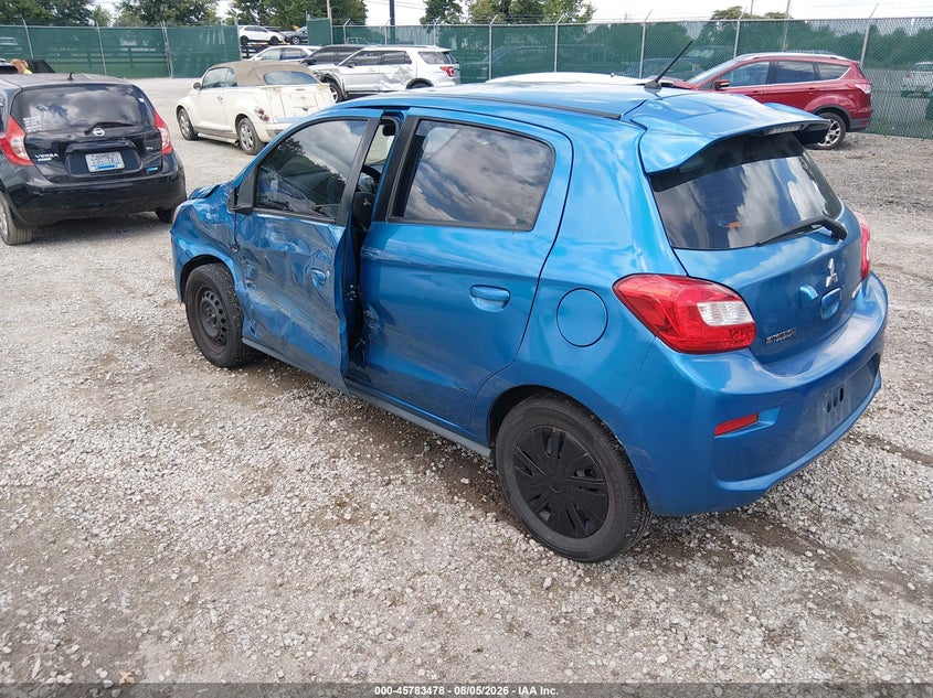 Vin: ml32a3hj3kh007522, lot: 46282302, mitsubishi mirage es/rf 20193