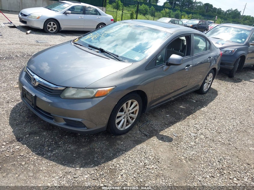 Vin: 2hgfb2f86ch316145, lot: 46282321, honda civic ex 20122