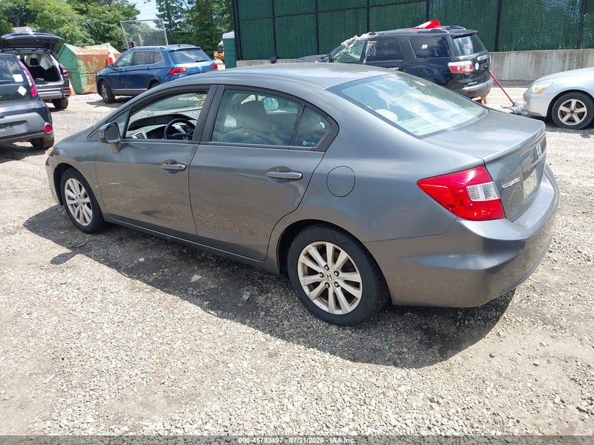 Vin: 2hgfb2f86ch316145, lot: 46282321, honda civic ex 20123