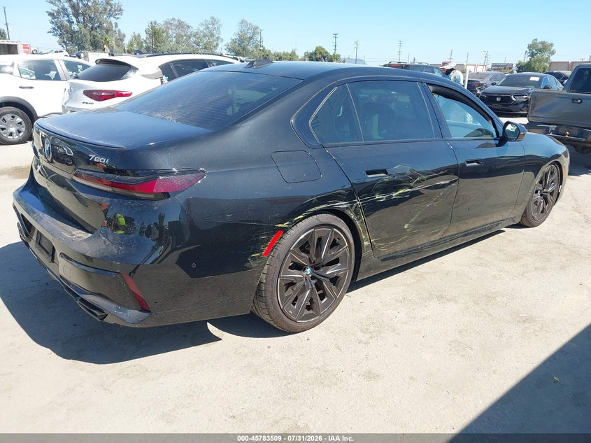 Vin: wba33ej07rcr21222, lot: 46282333, bmw 760i xdrive 20244