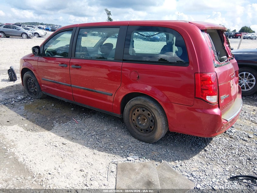 Vin: 2c4rdgbg2dr709751, lot: 46282348, dodge grand caravan american value pkg 20133