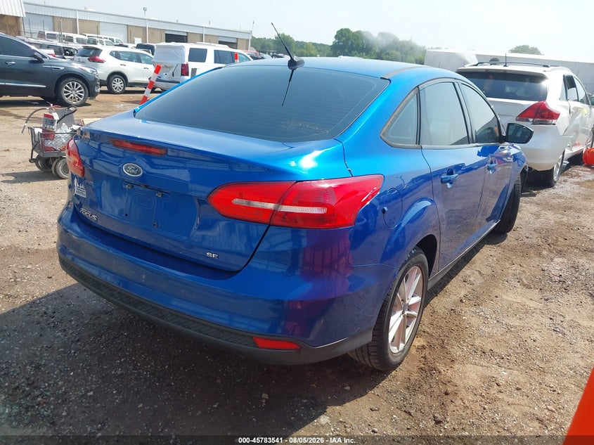 Vin: 1fadp3f21jl311577, lot: 46282365, ford focus se 20184