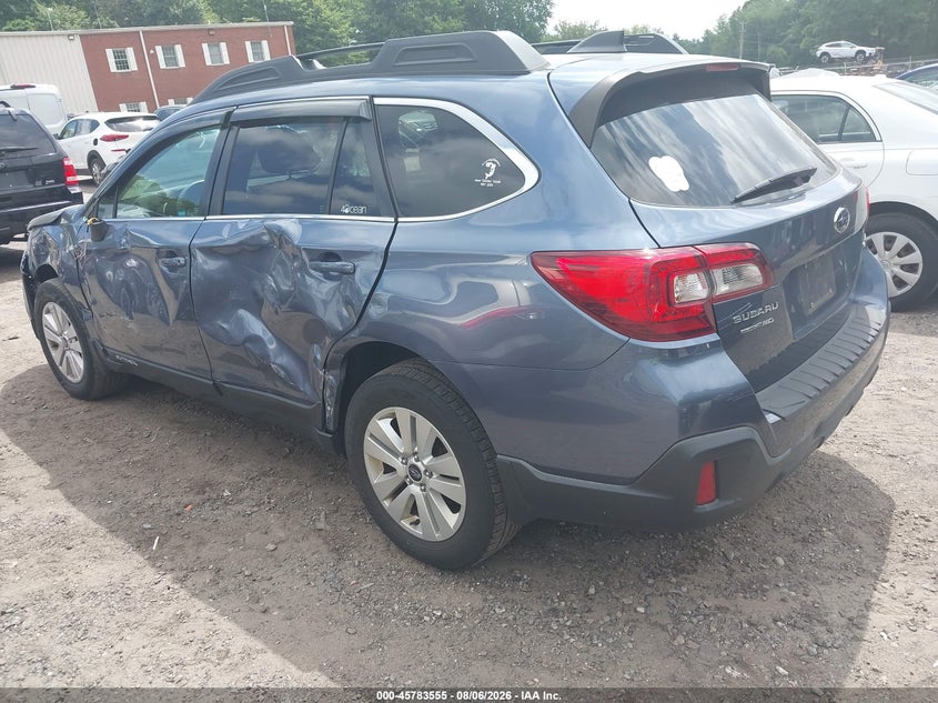 Vin: 4s4bsacc9j3265266, lot: 46282379, subaru outback 2.5i premium 20183