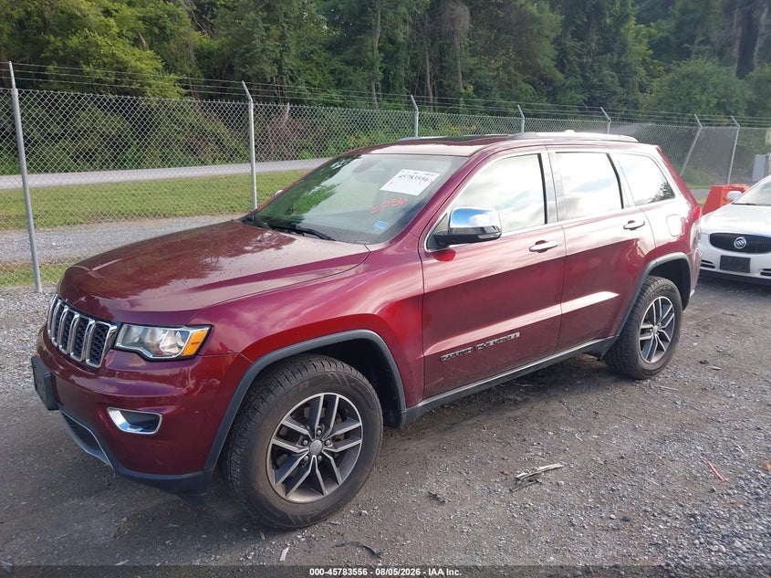 Vin: 1c4rjfbg0hc827587, lot: 46282380, jeep grand cherokee limited 20172