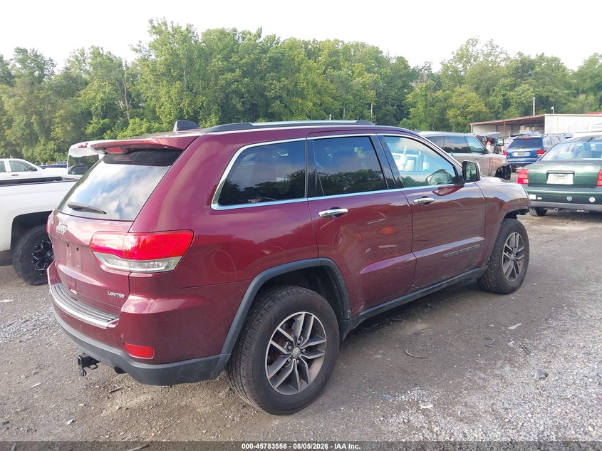 Vin: 1c4rjfbg0hc827587, lot: 46282380, jeep grand cherokee limited 20174
