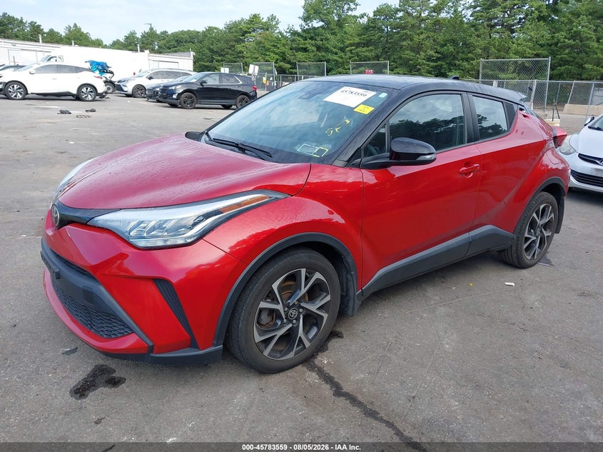 Vin: nmtkhmbx7lr109297, lot: 46282382, toyota c-hr xle 20202