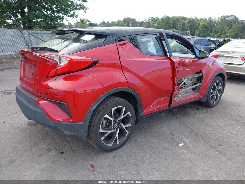Vin: nmtkhmbx7lr109297, lot: 46282382, toyota c-hr xle 20204