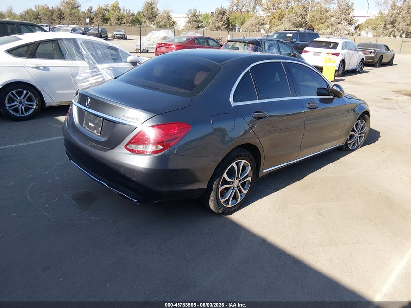 Vin: 55swf4kb1fu021379, lot: 46282390, mercedes-benz c 300 4matic 20154