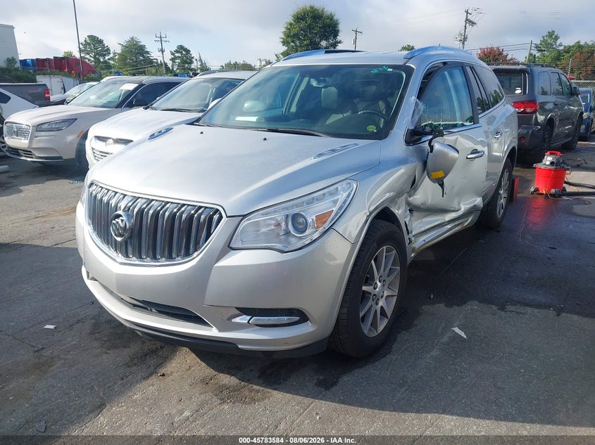 Vin: 5gakvbkd2fj100692, lot: 46282408, buick enclave leather 20152
