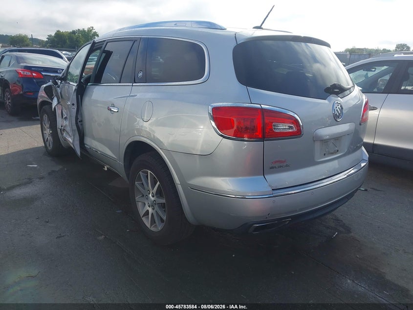 Vin: 5gakvbkd2fj100692, lot: 46282408, buick enclave leather 20153