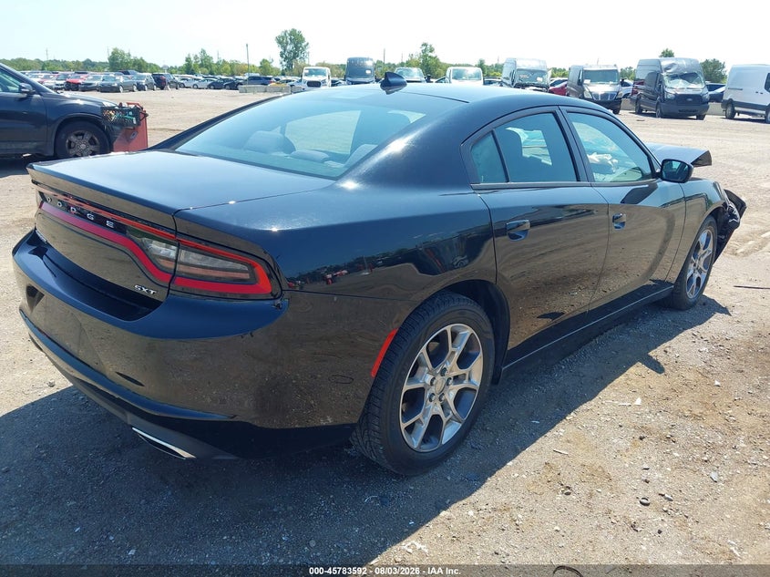 Vin: 2c3cdxjgxfh919857, lot: 46282416, dodge charger sxt 20154